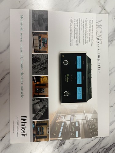 Mcintosh power amp mc207 - mcintosh,