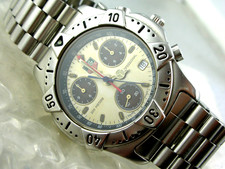 TAG HEUER 2000 classic, CRONOGRAFO 1/10 GRIGIO con batteria nuova