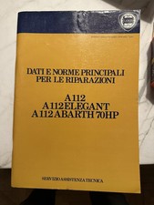 A 112 TUTTI I MODELLI MANUALE