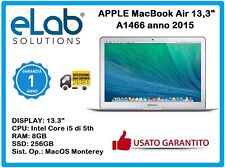 Notebook APPLE MacBook AIR 13.3" A1466 intel i5 di 5th / RAM 8GB / SSD 256GB