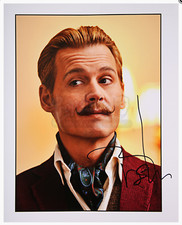 JOHNNY DEPP Signed MORTDECAI
