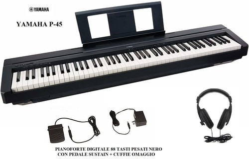 Yamaha p45 piano digitale - p45,