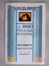 La voce del padrone radio grammofoni mod R. E. 75 45 radio ricevitore R. 52 32