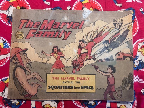 1947 fawcett marvel family - fawcett,