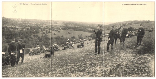 Cpa pliante caylus tirs de - pliante,