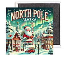 Polo nord alaska magnete - magnete, frigo