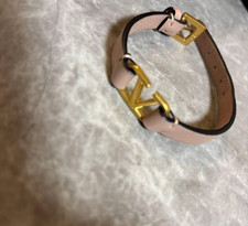 Valentino Gold logo Bracelet