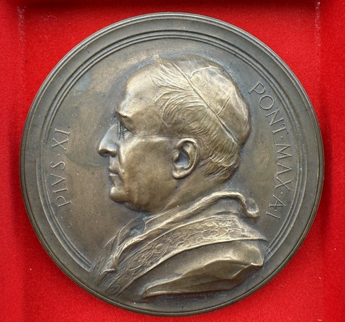 1922 papa pio medaglia - pio, xi,