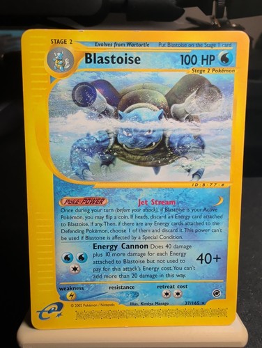 Blastoise 165 pokemon - blastoise, 37/165