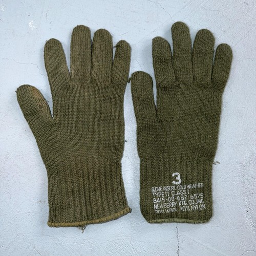 Guanti militari vintage