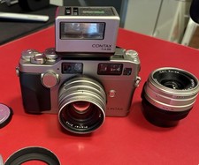 Contax G2, 45 mm e 28 mm