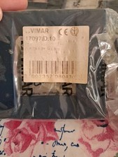 Placca 1 o 2 moduli Vimar idea 17097.D10 Silk Blu