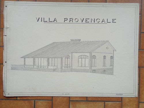 Piani architetto antichi 1957 - piani,