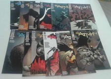 BATMAN- N°1/12 lotto primi 12 numeri di batman (corte dei gufi)- spillato- LI...