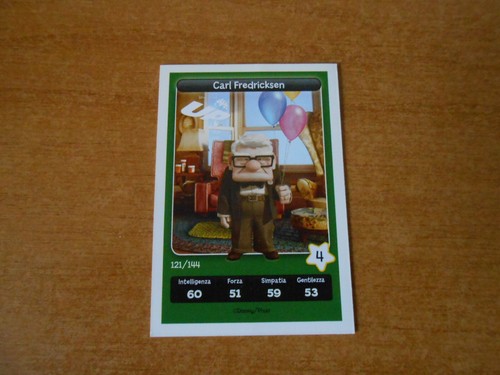 Figurina card disney pixar - card,