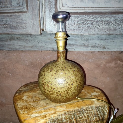 Pied lampe grès - grès, baudat