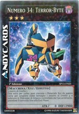 NUMERO 34: TERROR-BYTE • (Number 34: Terror-Byte) • Starfoil • SP13 IT025 • 1Ed
