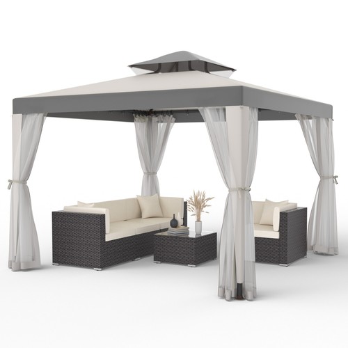 X10 patio gazebo - patio,