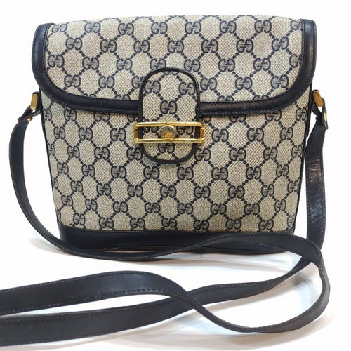Borsa tracolla gucci navy - gucci,
