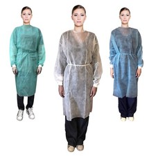 10 pezzi Camice Monouso TNT