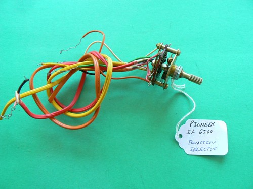 Pioneer 6500 function - pioneer, sa-6500