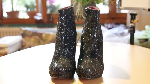 Glitter stivaletti marca