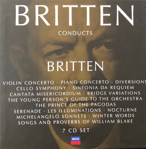 Benjamin britten conducts - britten,