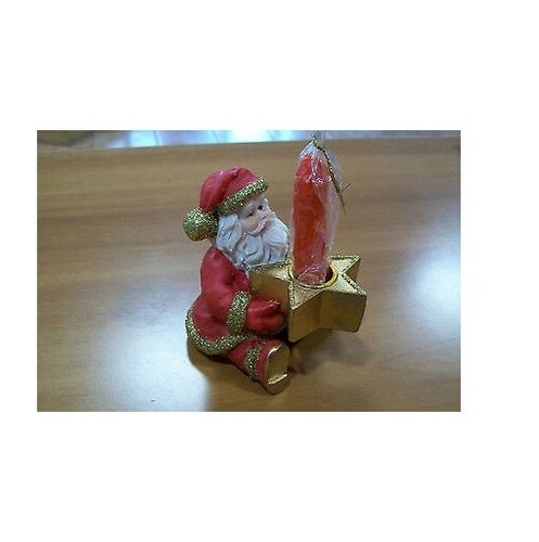 Babbo natale mini - natale, portacandela