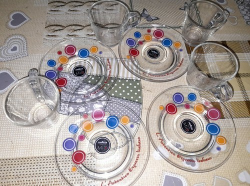 Lotto set tazzine piattini - lotto,