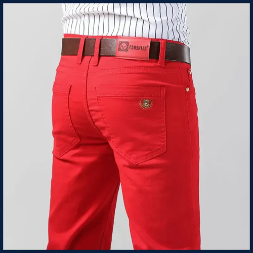 Jeans uomo denim colorato - jeans,