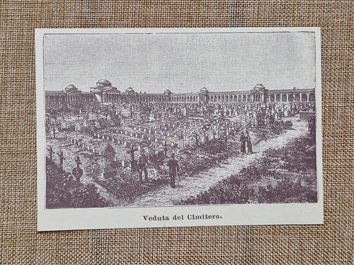 Forlì nell 800 - veduta, del