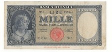 1000 lire italia ornata - italia, di