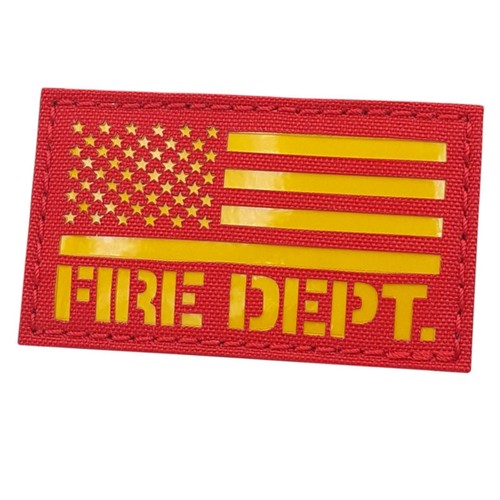 Fire dept usa bandiera vis - bandiera, hi