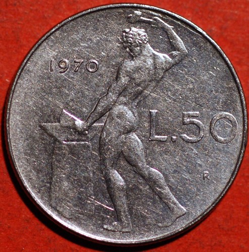 Italy lire 1970 - km#, 95.1