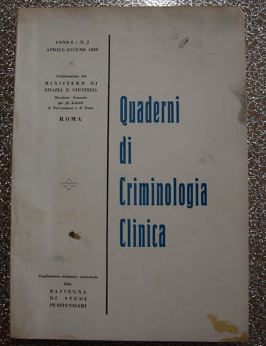 Quaderni criminologia - quaderni,