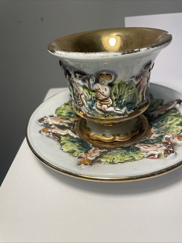 Piattino tazza cherubino