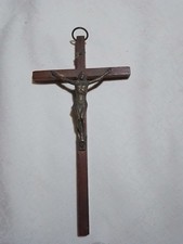 Crocifisso Legno Bronzo Cm