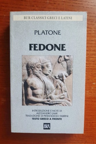 Platone fedone testo greco - -,