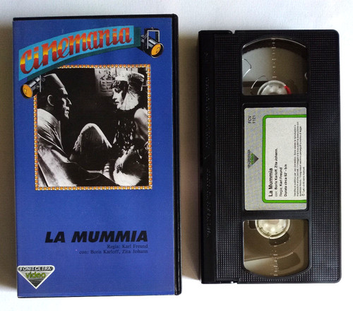 Vhs mummia film horror - la,
