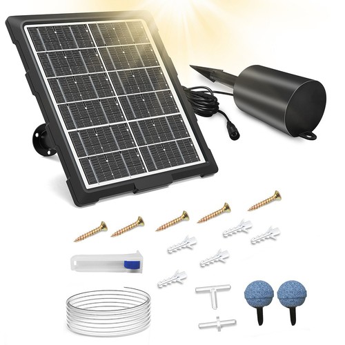 Aeratore laghetto solare - laghetto,