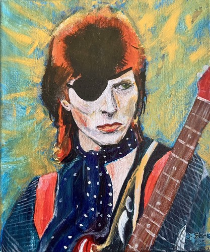 Dipinto ritratto pop art