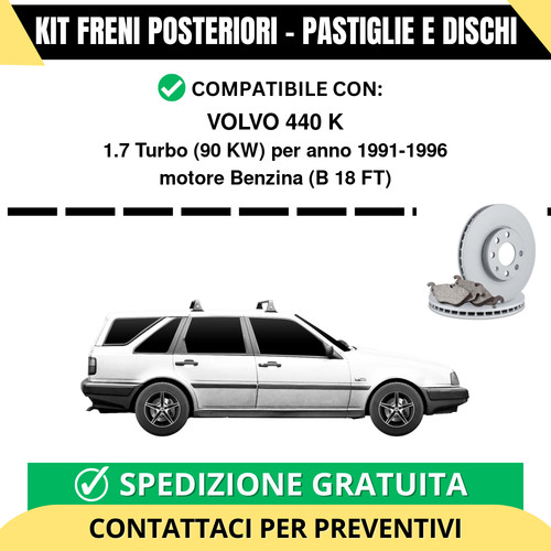 Kit freni posteriori per - freni,