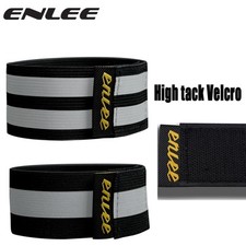 ENLEE Cinghia Pantaloni Antiabbaglio Bici Notturna Ciclismo Cintura di Sicurezza Riflettente