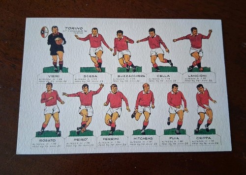 Cartolina calcio torino - cartolina,