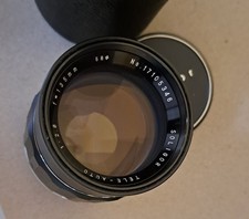 Soligor Teleobiettivo Auto f=135mm 1:2.8 ⌀ 58 - Konica AR (Baionetta EE)