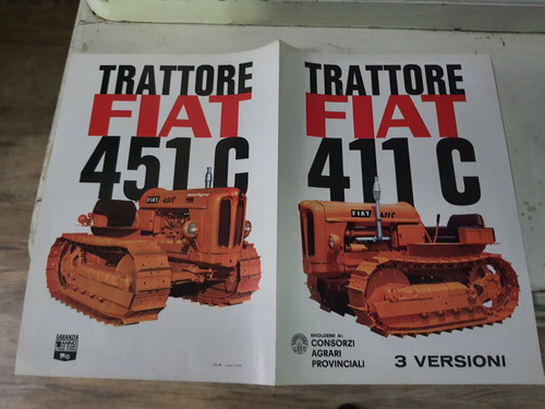 Fiat 451 411 trattore - fiat,