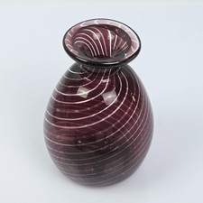 Vasetto Vetro Murano Artistico Italiano Colori Vivaci Design Vintage Handmade