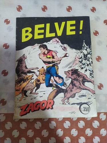 Zagor belve scritta - -,