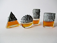 Arnaldo Pomodoro serie completa di boccette con tappo scultura firmato anni '80