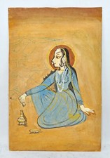 Vintage Acqua Colore Su Carta